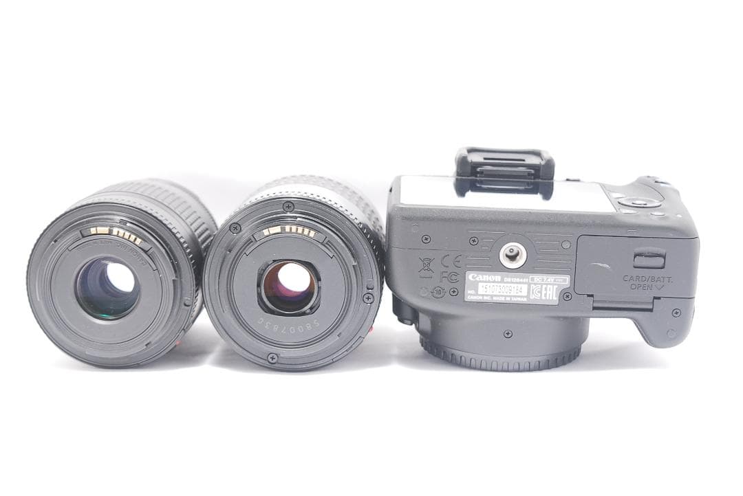 【女性向け最軽量】Canon kiss X7✨Wレンズセット、スマホ転送可