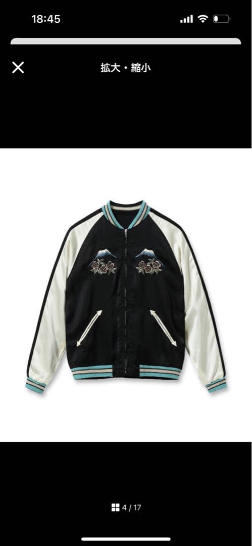 テーラー東洋60周年スカジャン　蛇　ヘビ