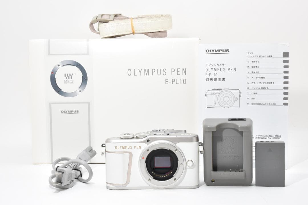 美品 OLYMPUS PEN E-PL10 ボディ S数95回 1543