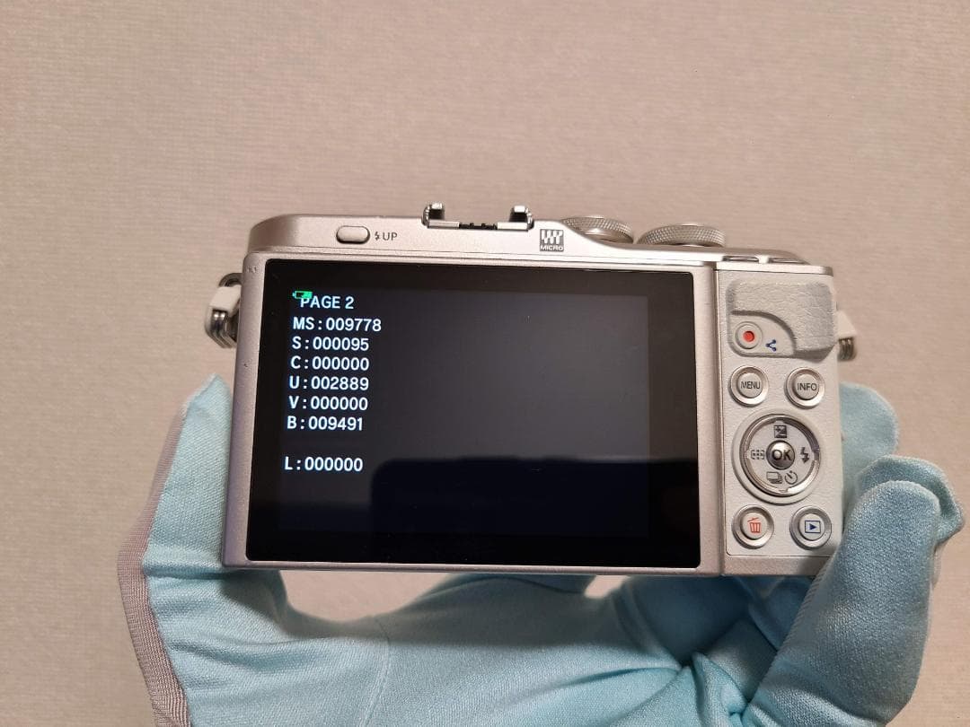 美品 OLYMPUS PEN E-PL10 ボディ S数95回 1543