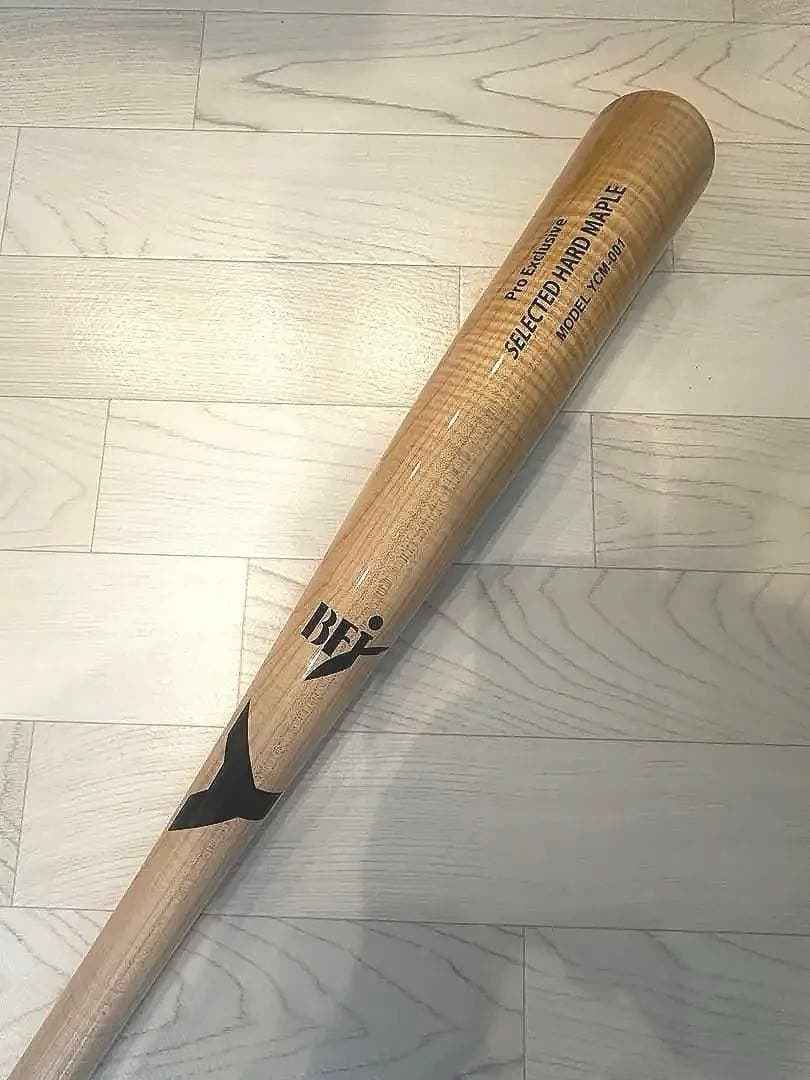 【新品未使用】ヤナセ 硬式野球 木製バット BFJ