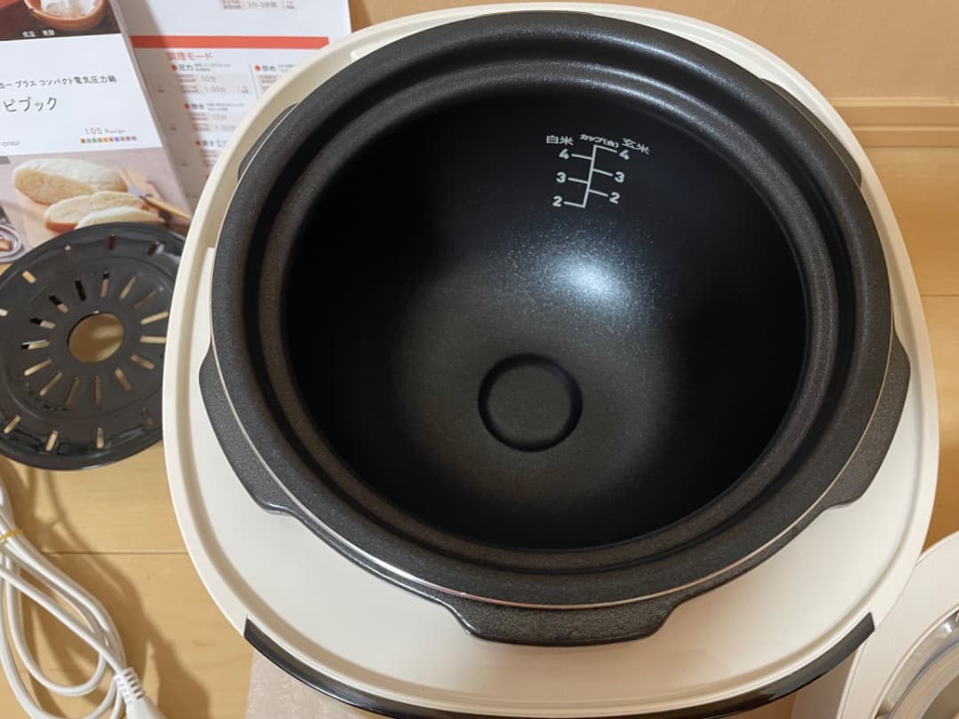 T-fal 電気圧力鍋 ラクラ・クッカープラスコンパクト