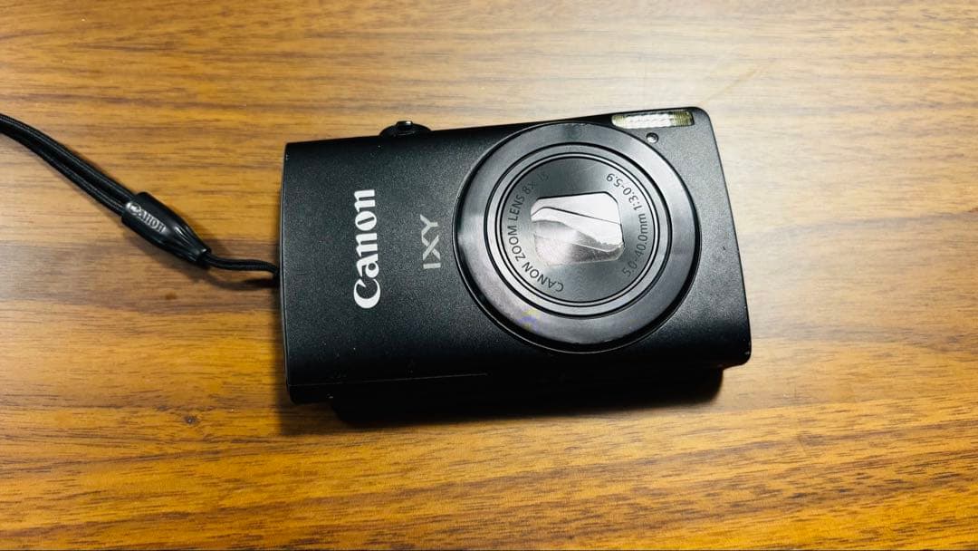 美品 Canon IXY600F コンパクトデジタルカメラ ブラック 箱あり