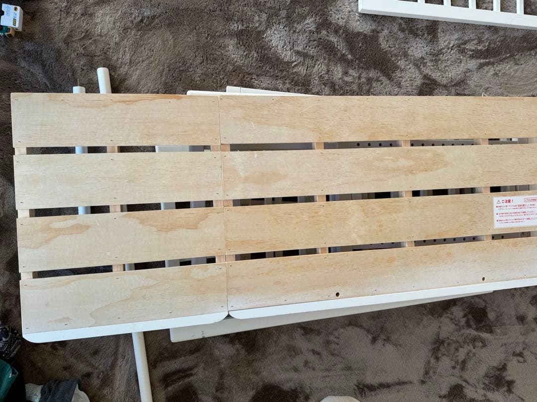 namlさま専用【美品】大和屋　そいねーるプラスロング ホワイト ベビーベッド