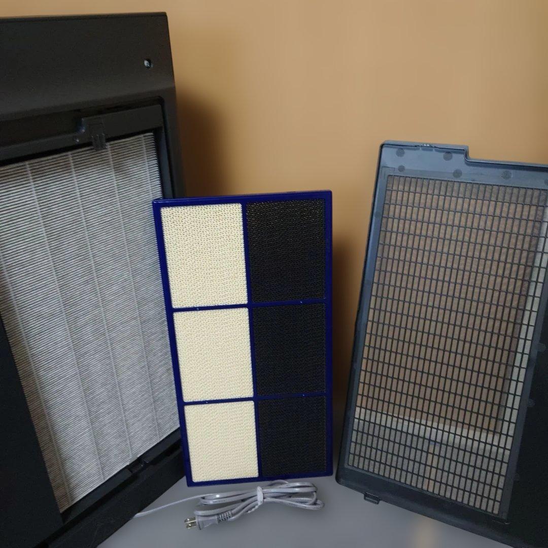 【清掃済】SHARP 加湿空気清浄機　KI-TX100-H グレー　2024年製