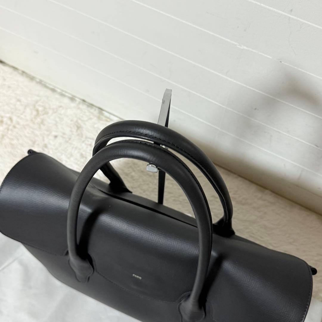 ⭐️新品未使用⭐️ FARO ファーロ　トートバッグ　Cartello レザー　黒