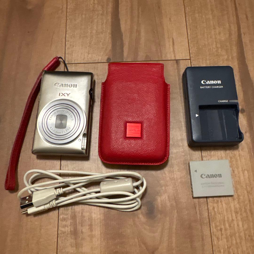 稼働品Canon IXY 410F シルバー ケース付