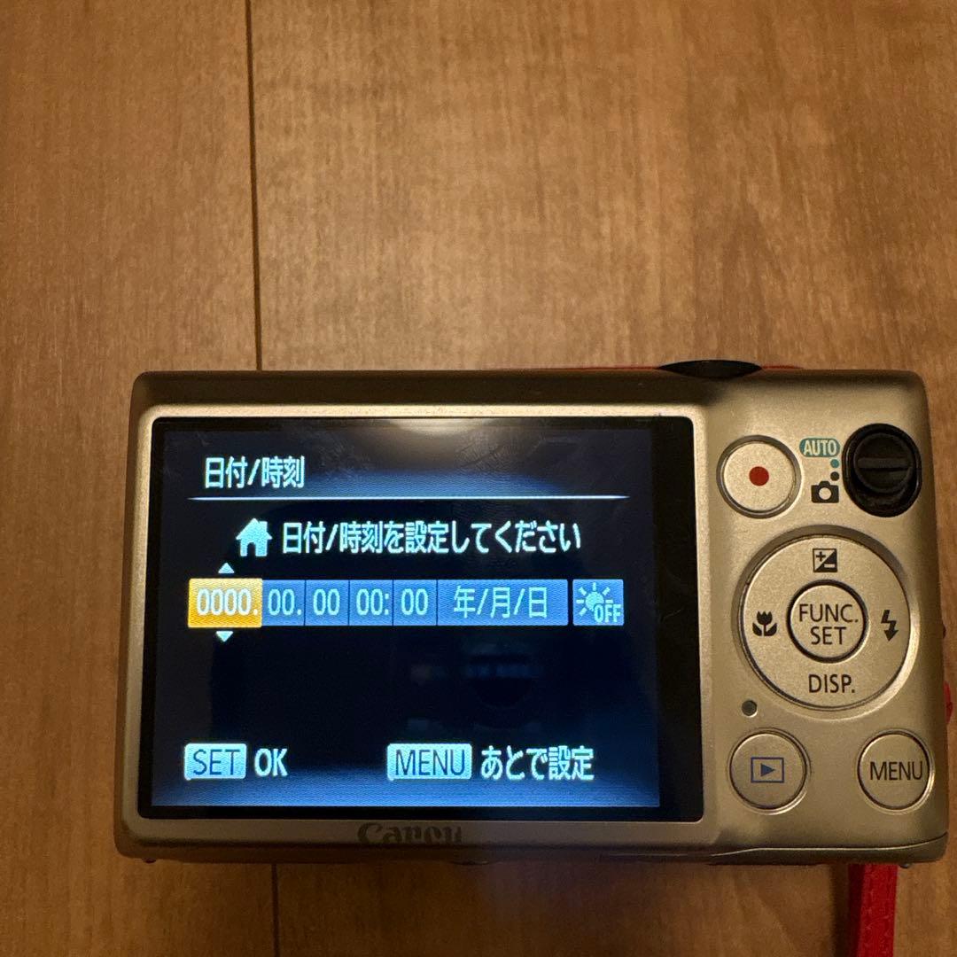 稼働品Canon IXY 410F シルバー ケース付