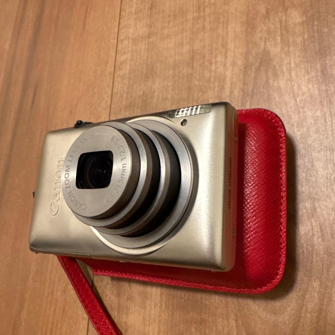 稼働品Canon IXY 410F シルバー ケース付