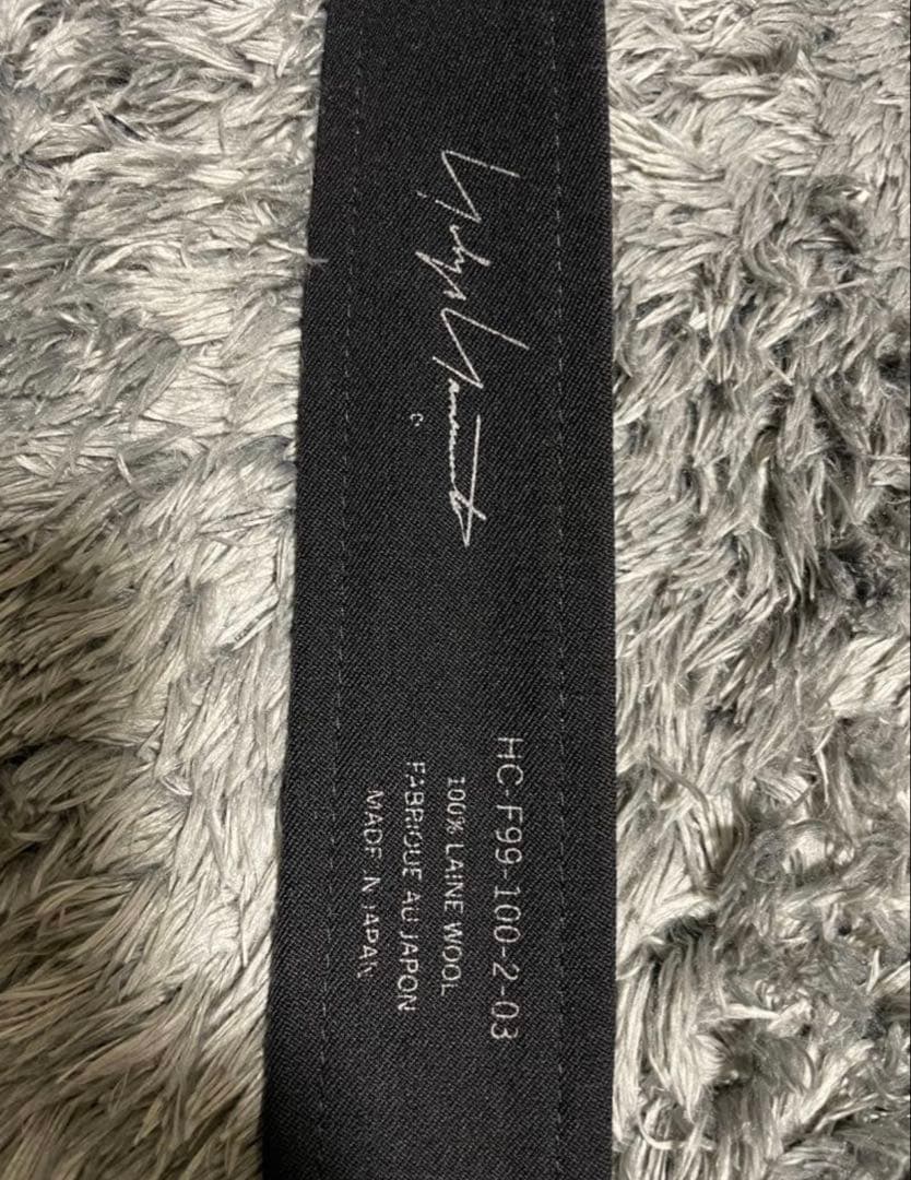 yohji yamamoto ウールギャバベルト