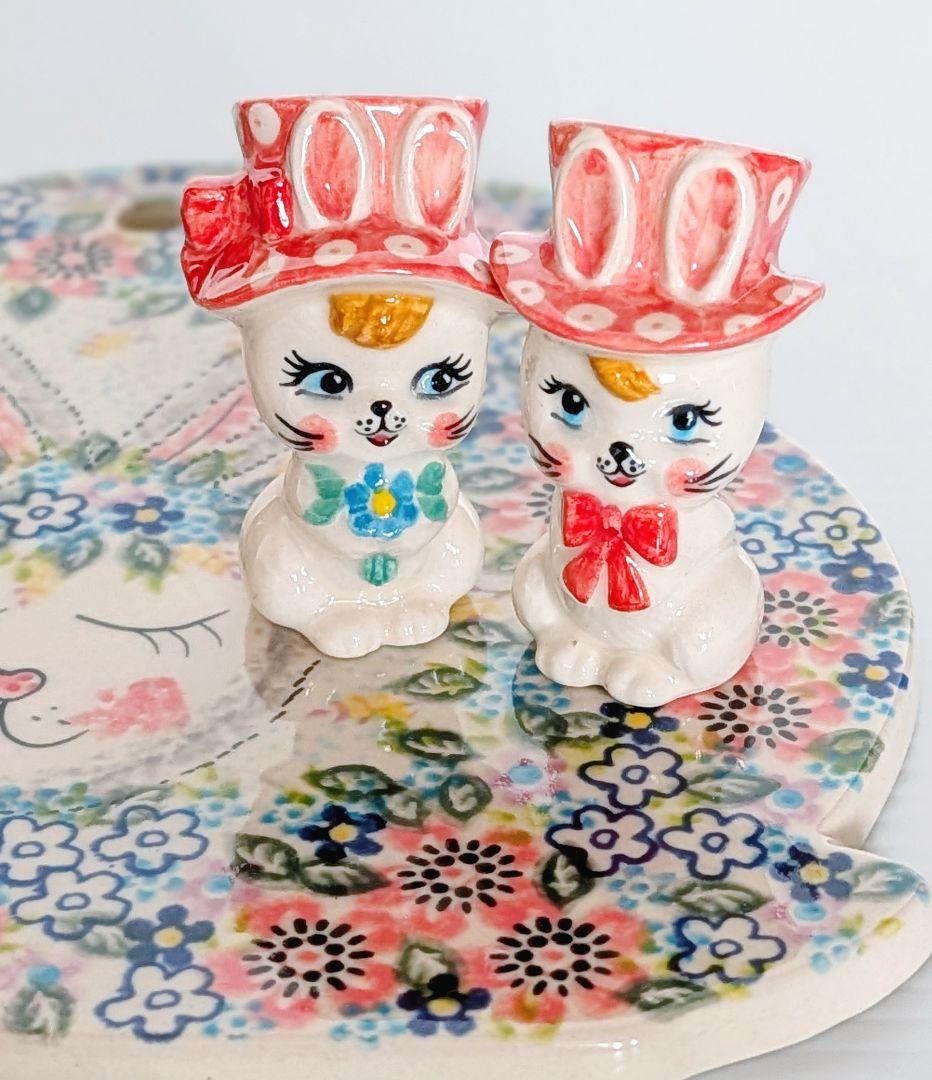 ポーリッシュポタリー うさぎセット♡.*・゜