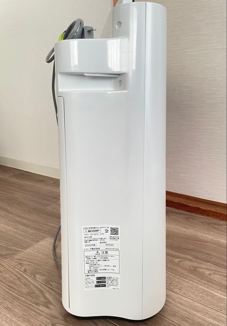 【美品】シャープ 加湿空気清浄機 KC-40TH7-W 2023年製