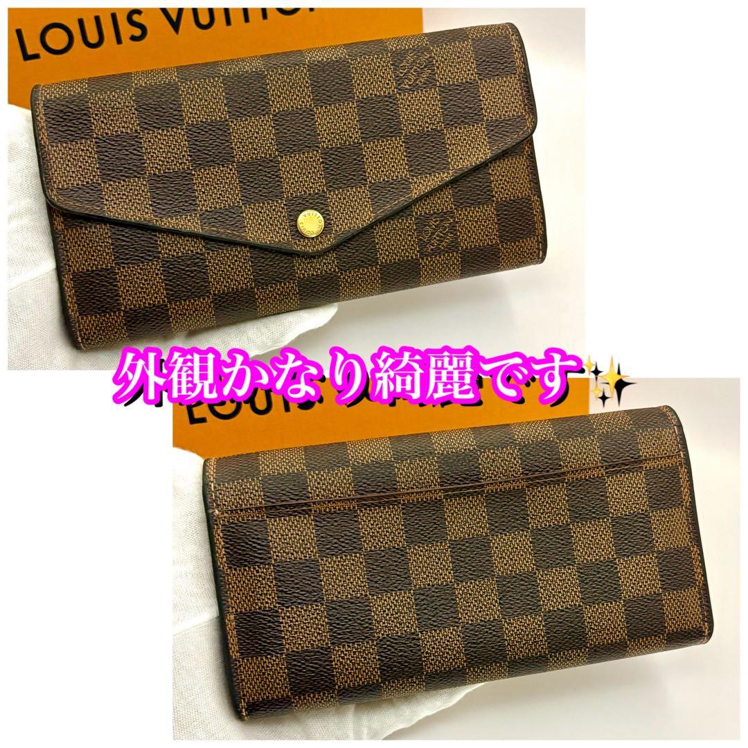 新品並み✨大赤字の限界価格❣️ルイヴィトン　ポルトフォイユ　サラ　ダミエ