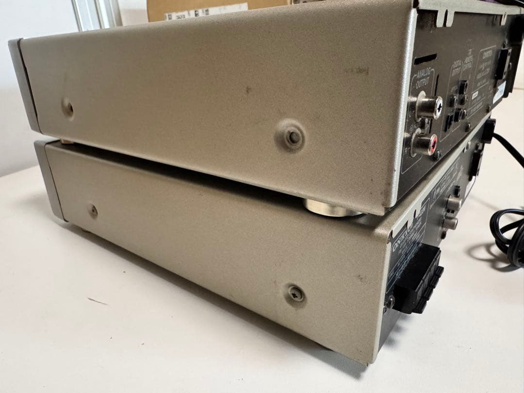 ONKYO オンキヨー　ディスクプレーヤー C-722M T-422M セット