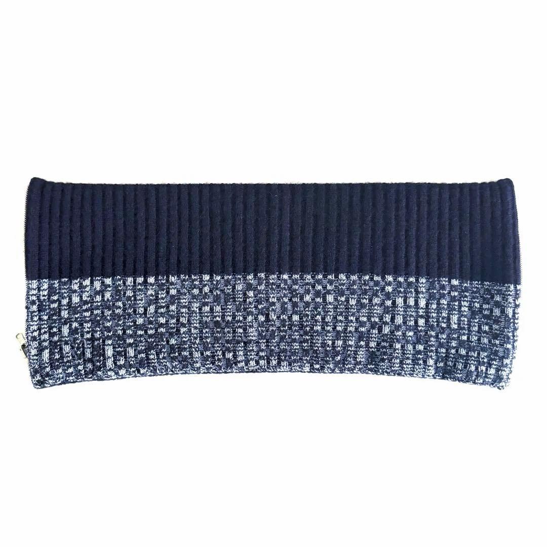 KIJIMA TAKAYUKI カシミヤ100% ジップ ネックウォーマー