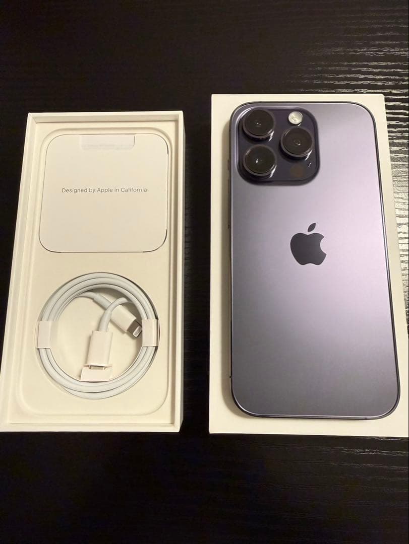 Apple iPhone 14 Pro ディープパープル 本体　128GB