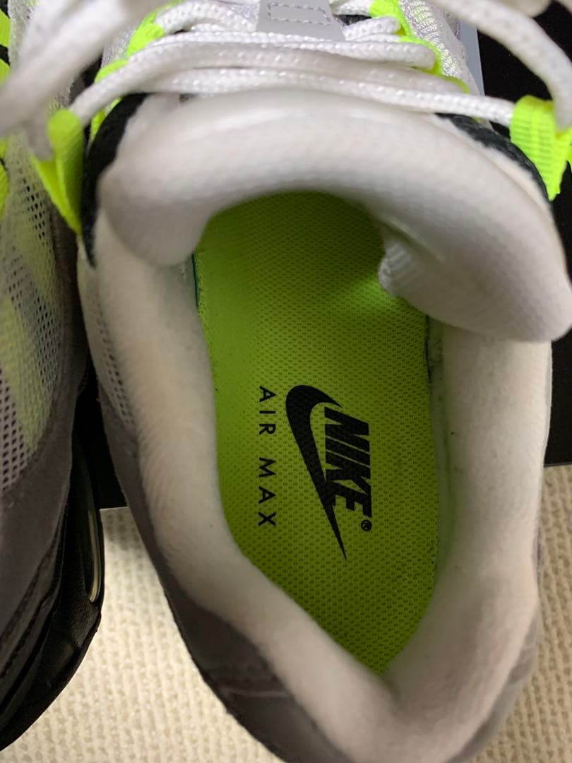 ナイキ　エアマックス95 イエローグラデ big bubble2025