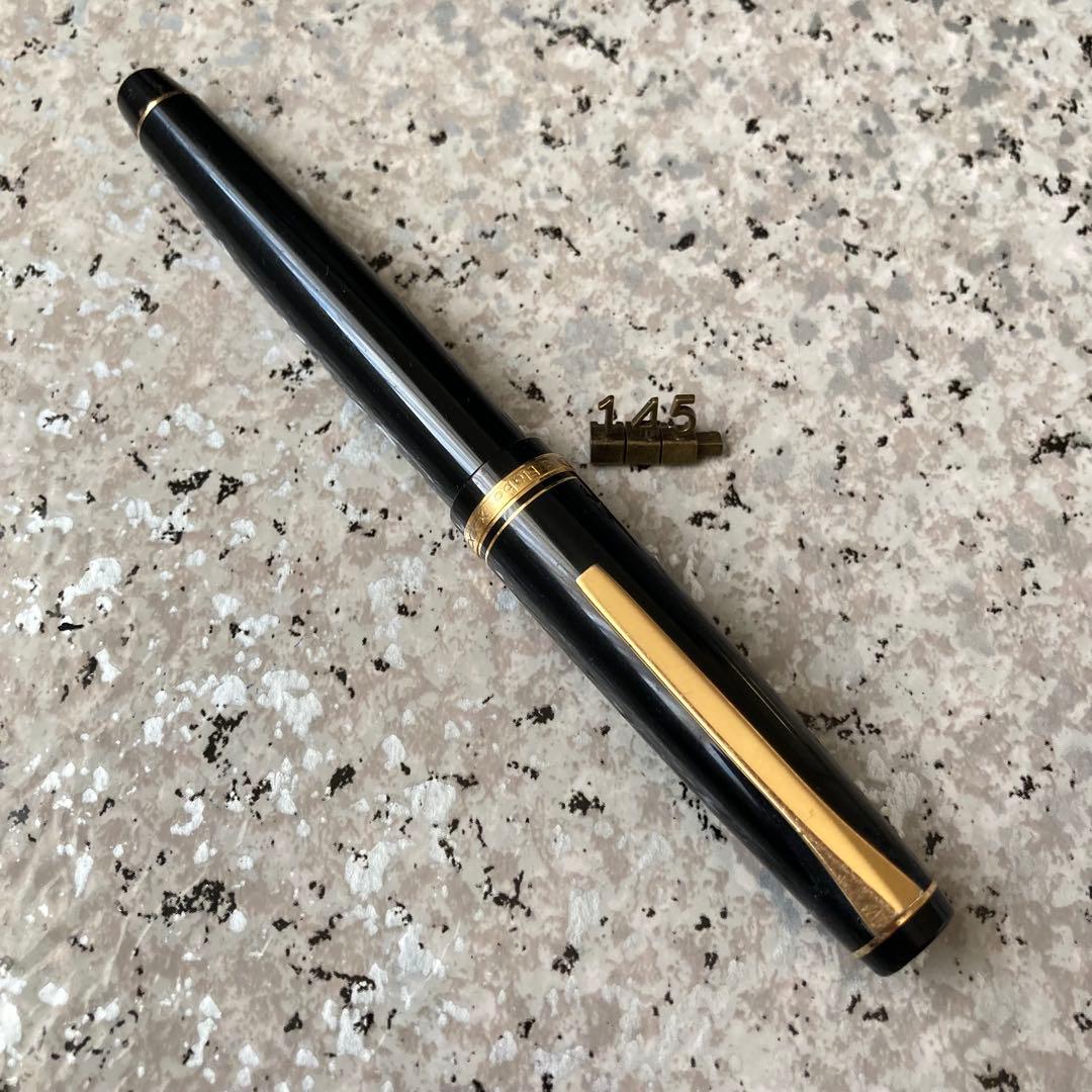 #145 オーバーホール済み 万年筆 PILOT エラボー Elabo 14k