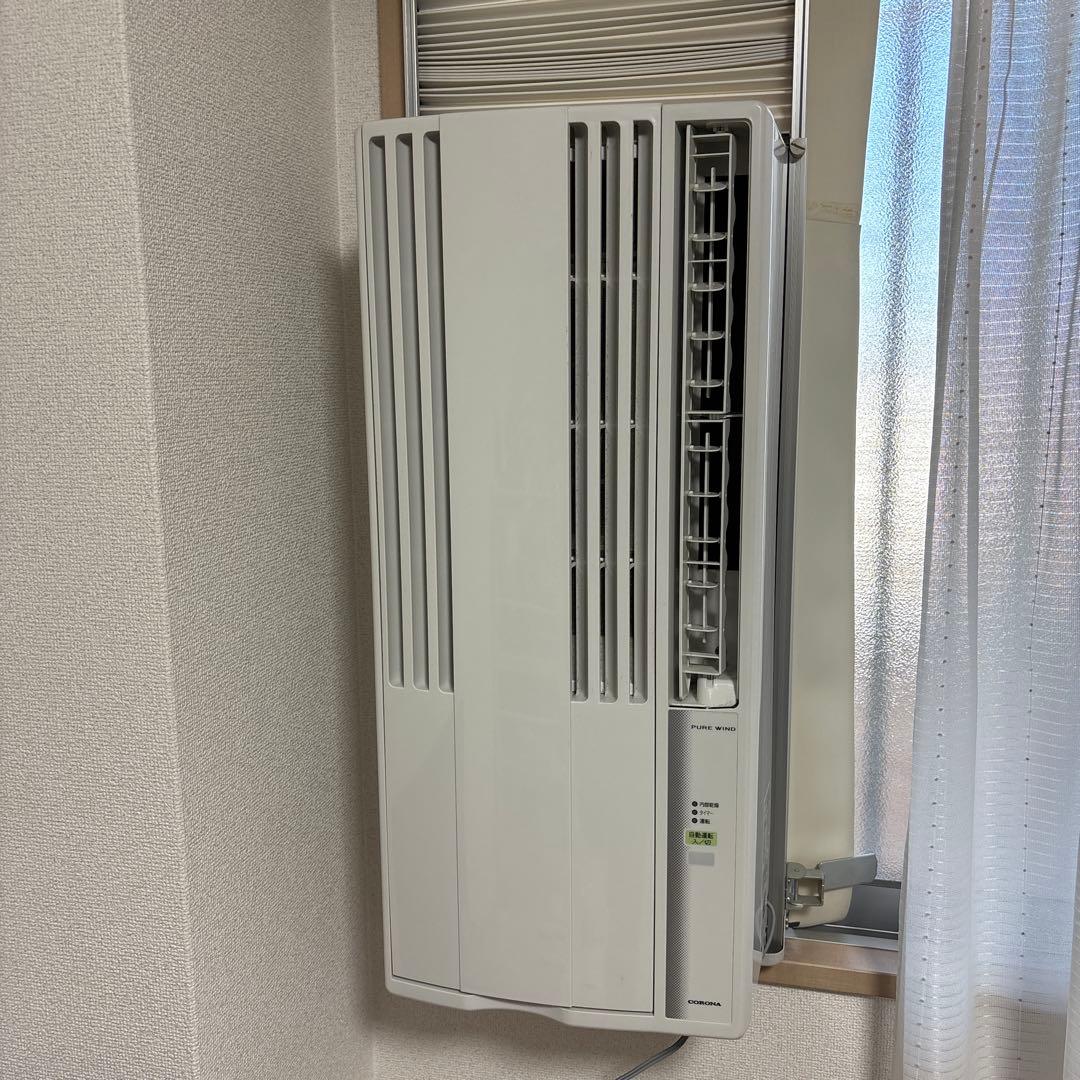 CW-16A3 2022年製　窓枠 リモコン付きCORONA窓用エアコン