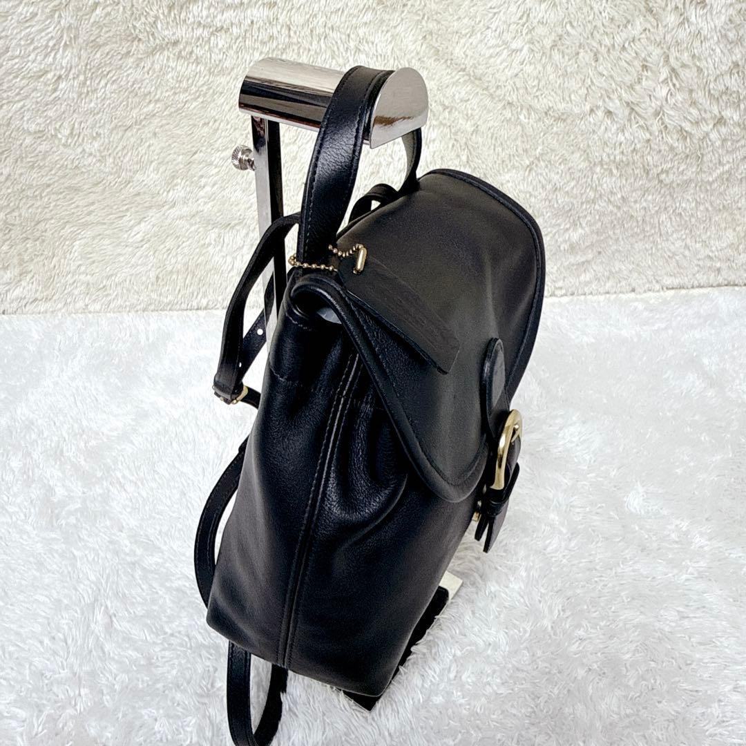 バッグ COACH Old Coach Leather Mini Backpack