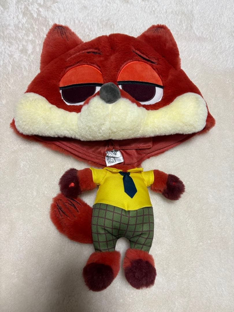 上海ディズニー ニック ズートピア ファンキャップ 帽子 被り物