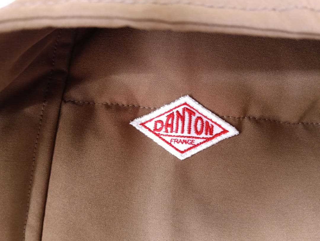 DANTONファー付きショートダウンジャケット…サイズ34