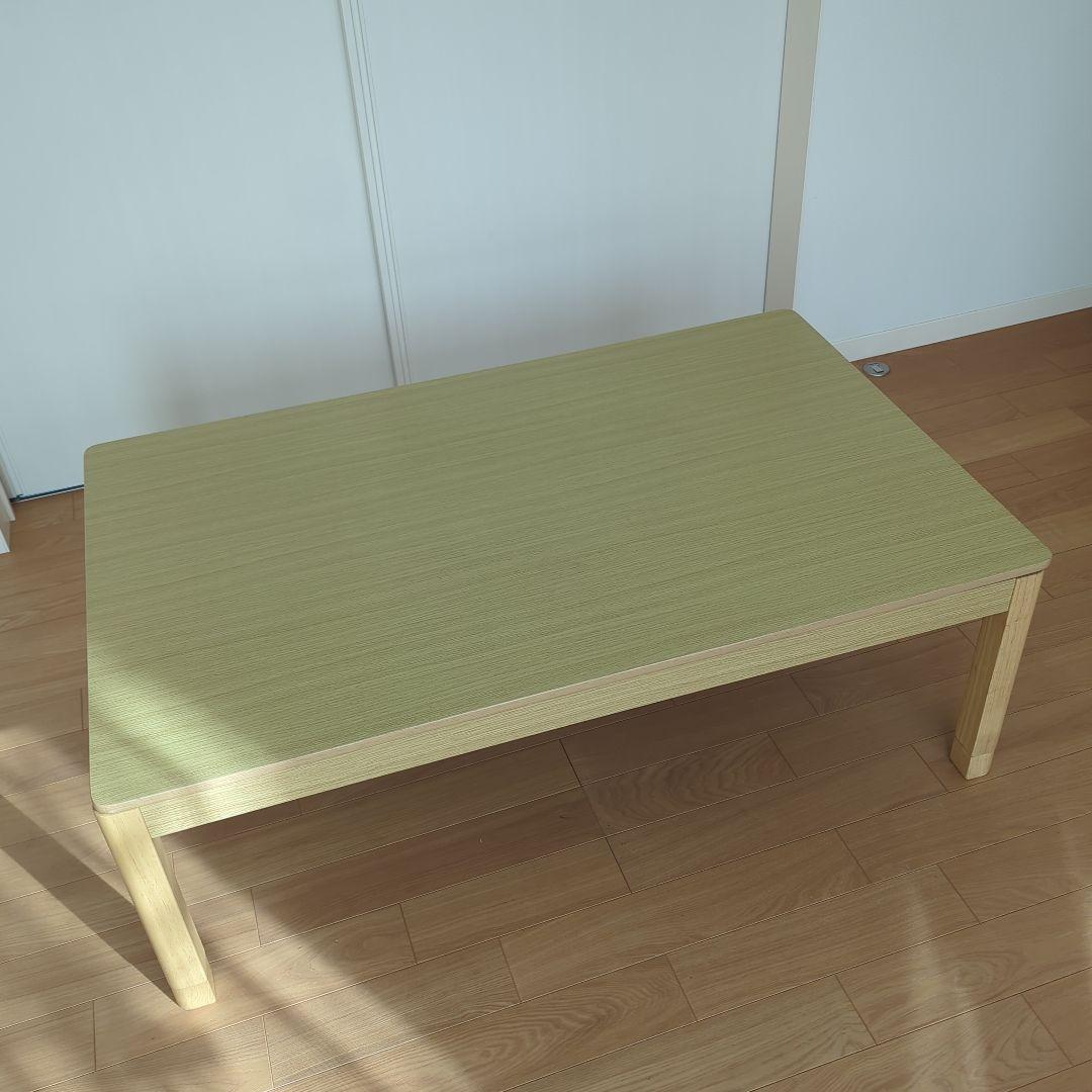 ニトリ　コタツテーブル　長方形　120×75 　木目調　もっちーMs様