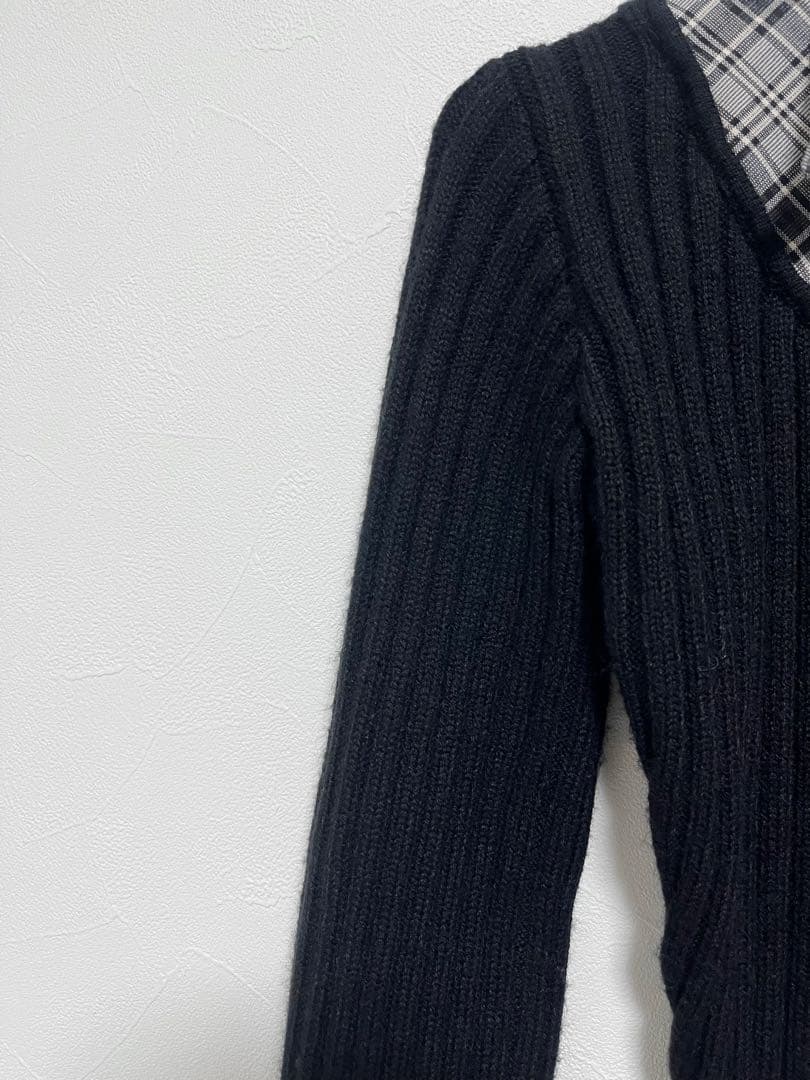 Darich ダーリッチ レイヤードライクニットミニワンピース