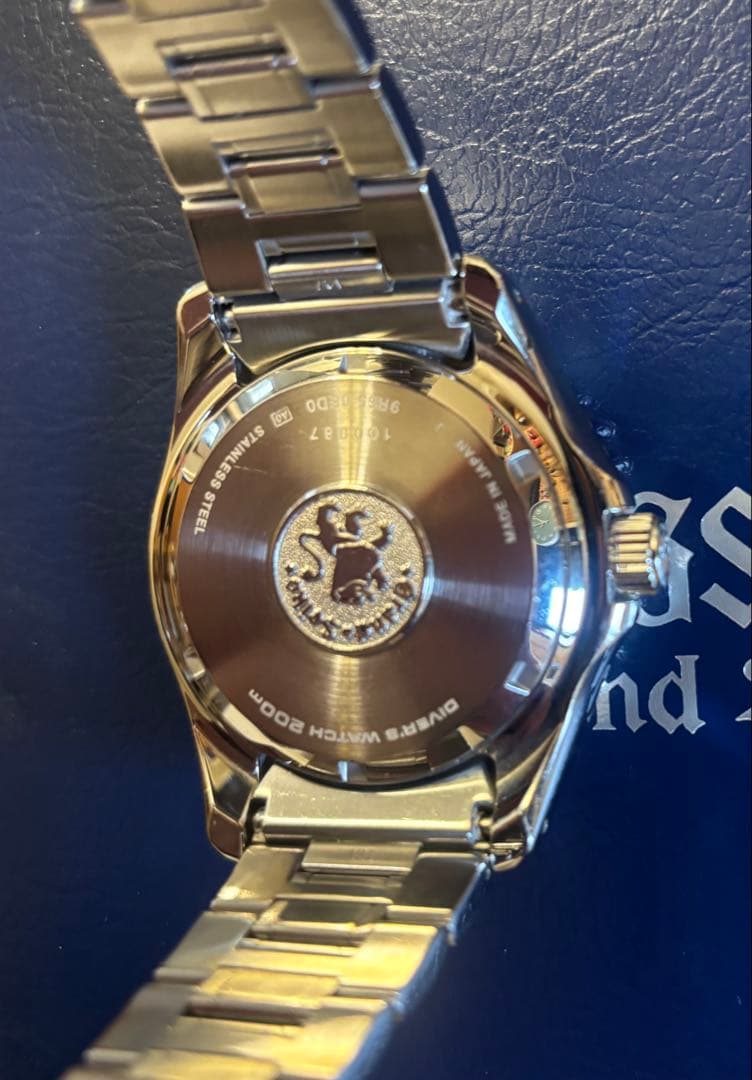 グランドセイコーSBGA461ダイバー黒スプリングドライブ箱保証書付保証期間残有