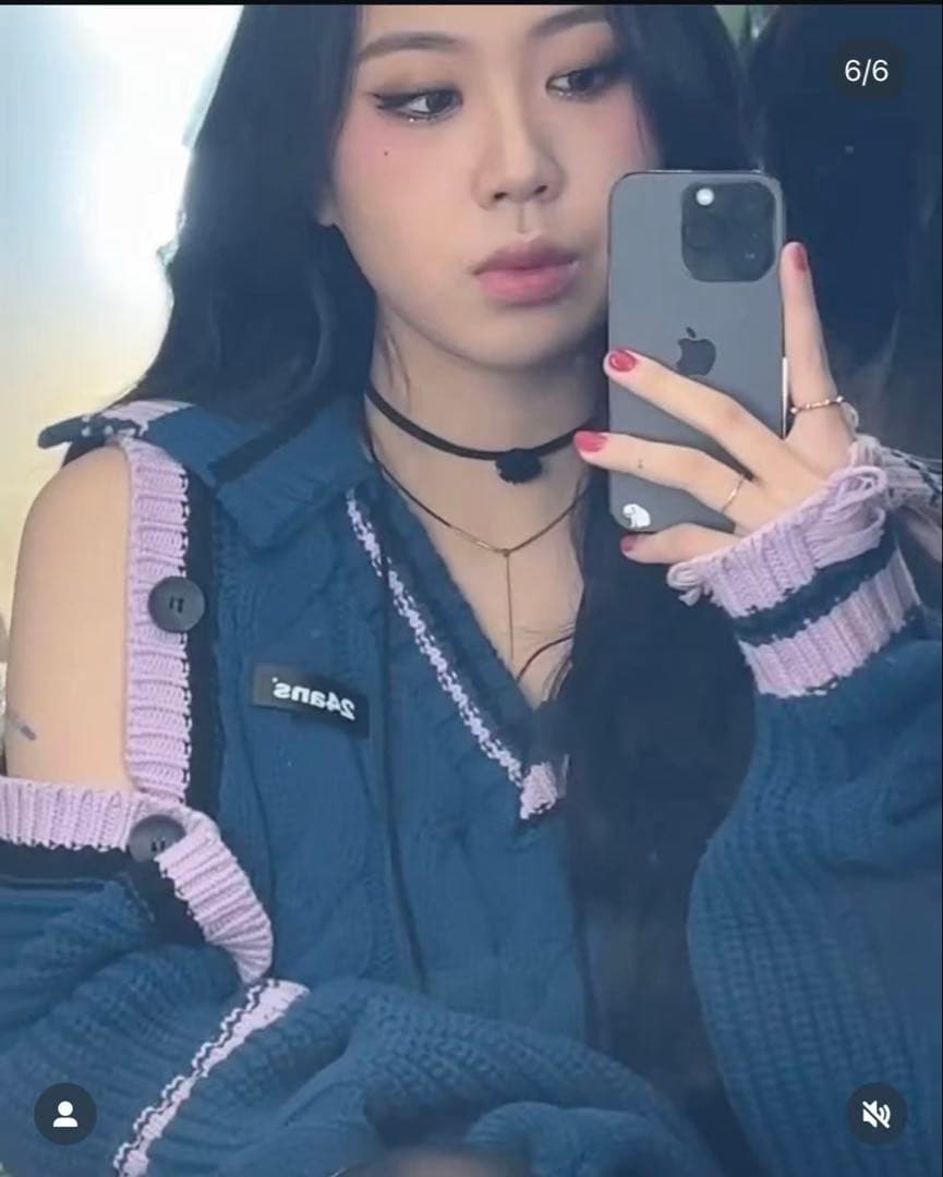 24ans 厚手 ケーブルニットワンピース　イヨンジ着用