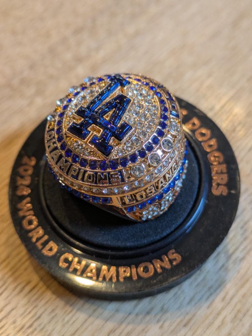 大谷翔平 2024 8/6 来場者限定 非売品 優勝記念 チャンピオン リング