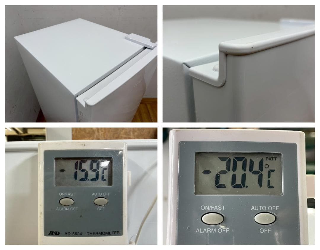 T7944☆未使用☆ハイアール☆24年☆107L前開き式冷凍庫JF-UFS11A