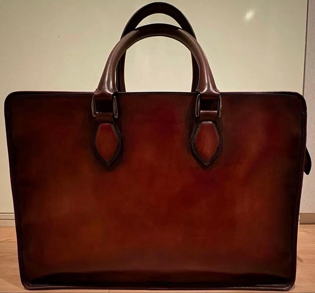 希少 ベルルッティ アンジュール スペシャルオーダーカラー ビジネスバッグ