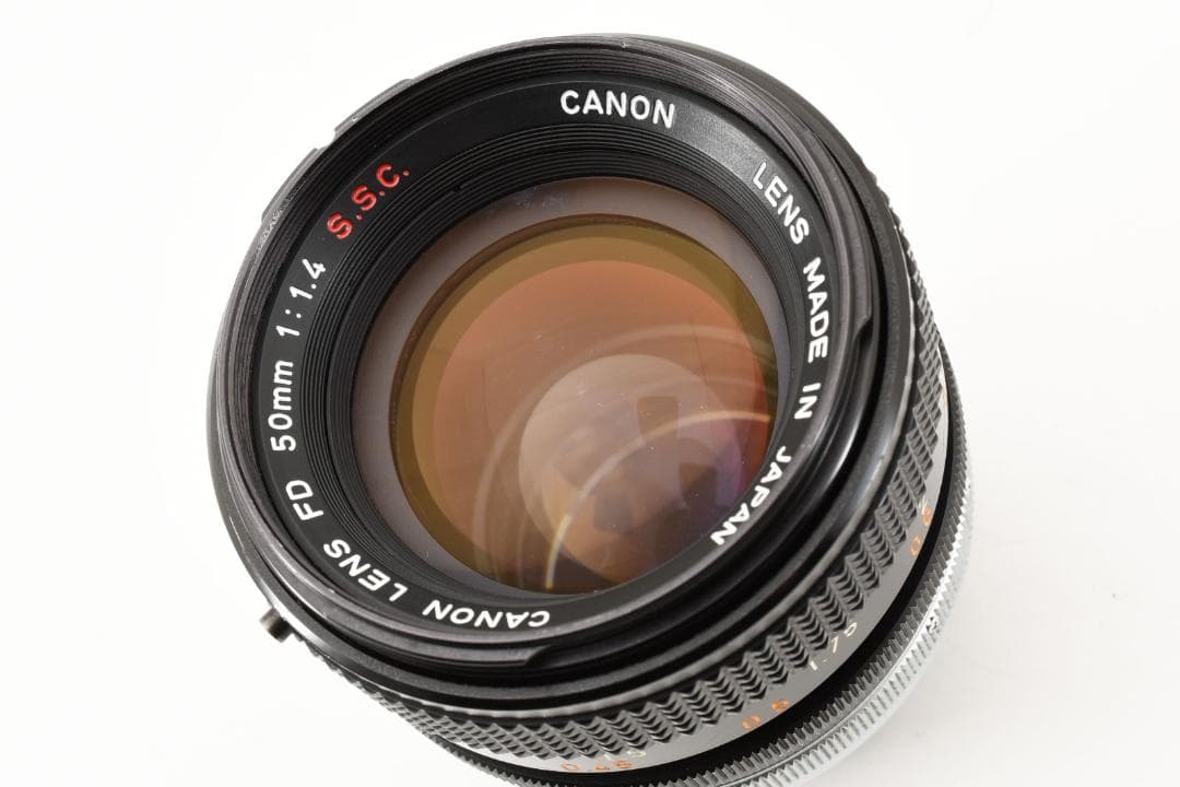 Canon FD 50mm f/1.4 S.S.C. 標準レンズ（整備品）