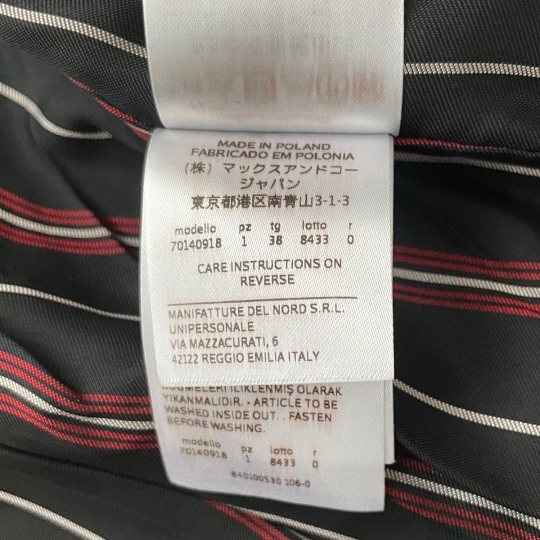 【極美品】MAX MARA カシミヤ100% チェスターコート　ダブル　38 M