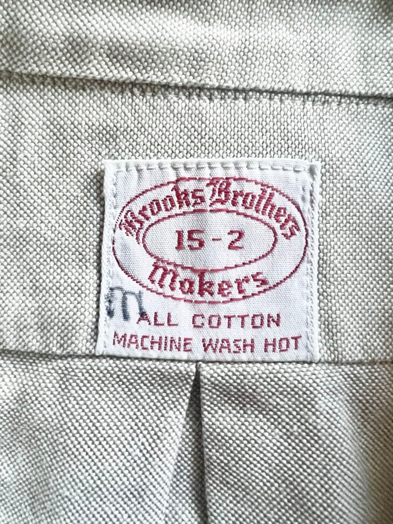 60s 6ボタン ブルックスブラザーズ BD シャツ ゴールデンサイズ