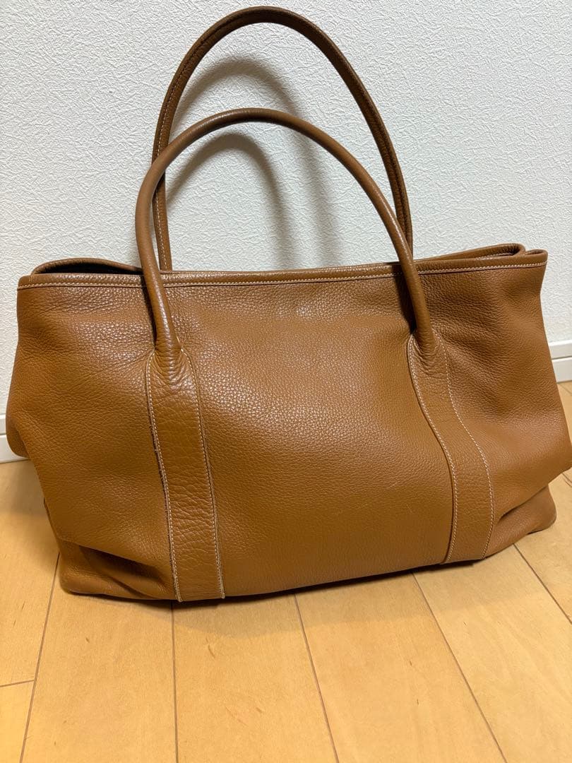 希少CELLERINI　チェレリーニ　2779　レザートート　シボ革　茶色