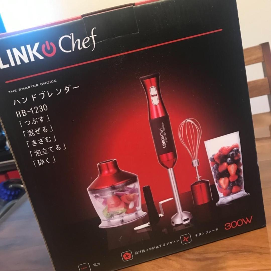 マルチ機能ハンドブレンダー 1台で5つの料理が作れる