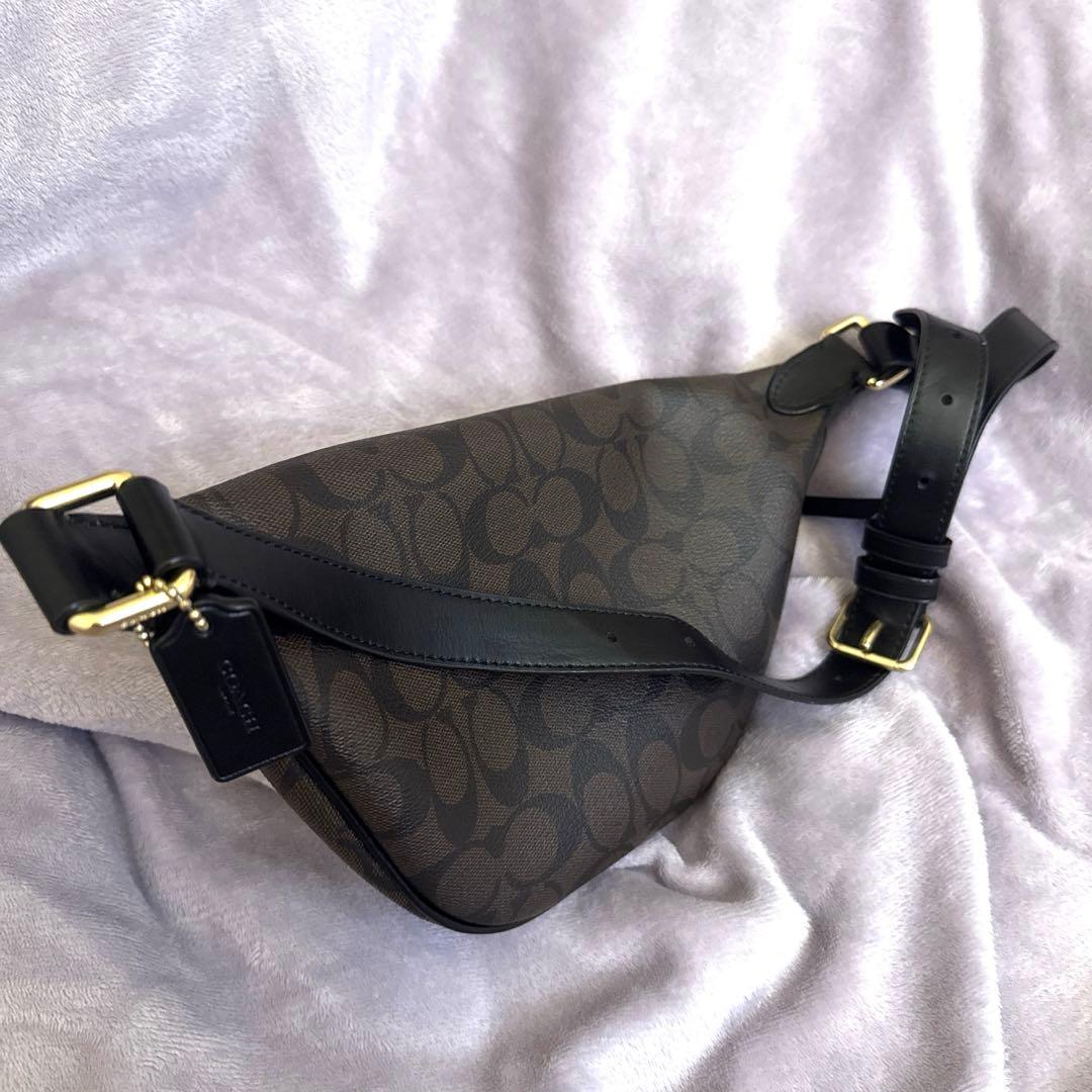 COACH ウエストバッグ 茶色