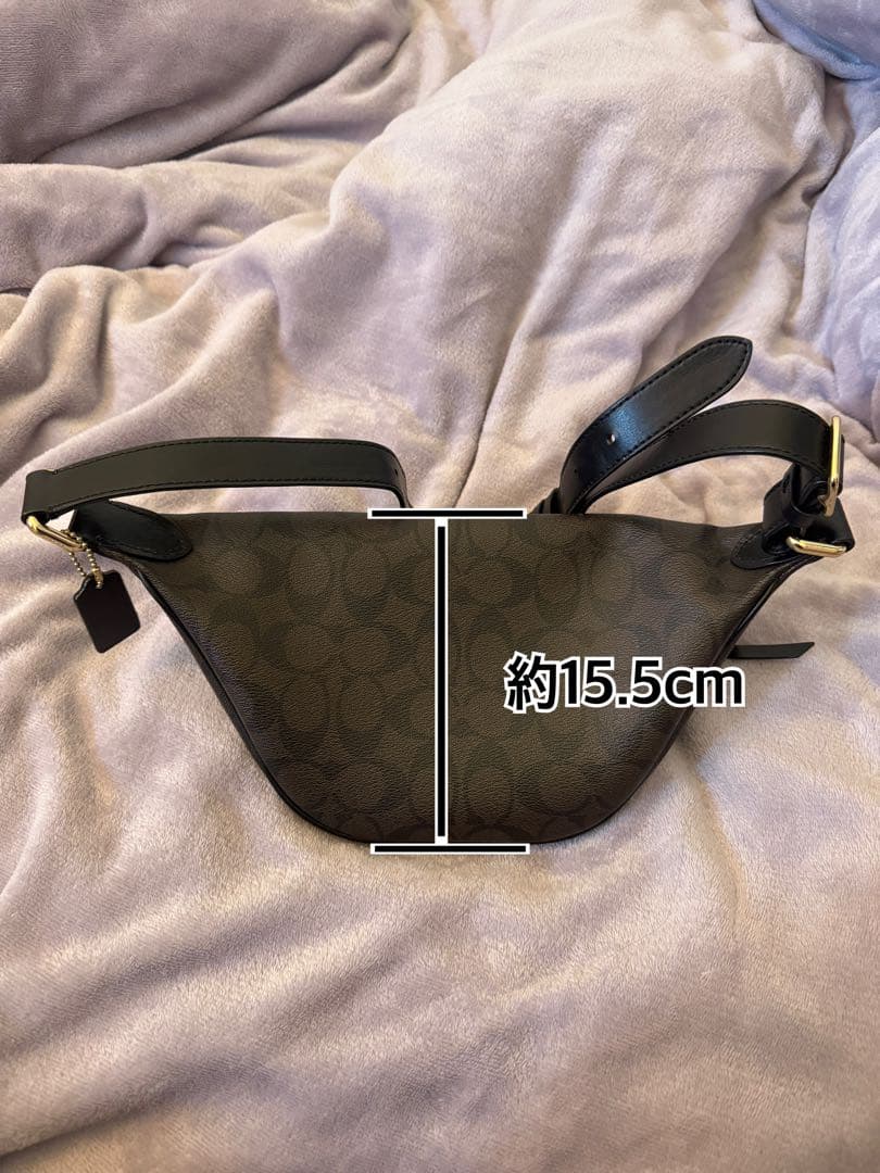 COACH ウエストバッグ 茶色