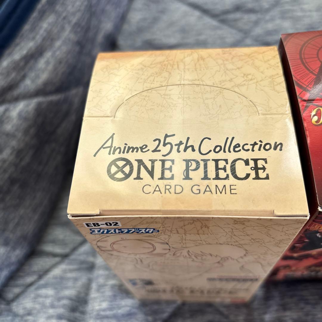 ONE PIECE カードBOX2種（ヒロインズ2、25周年コレクション1）