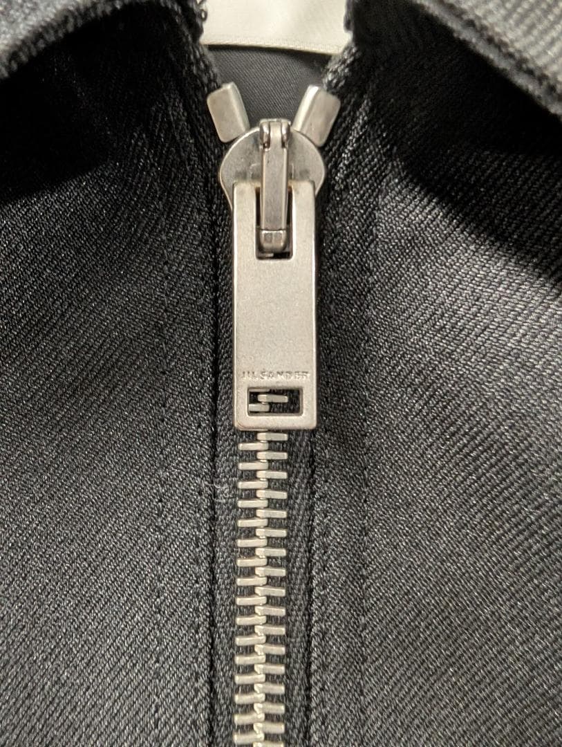 JIL SANDER ジルサンダー ジップアップ シャツジャケット ブラック