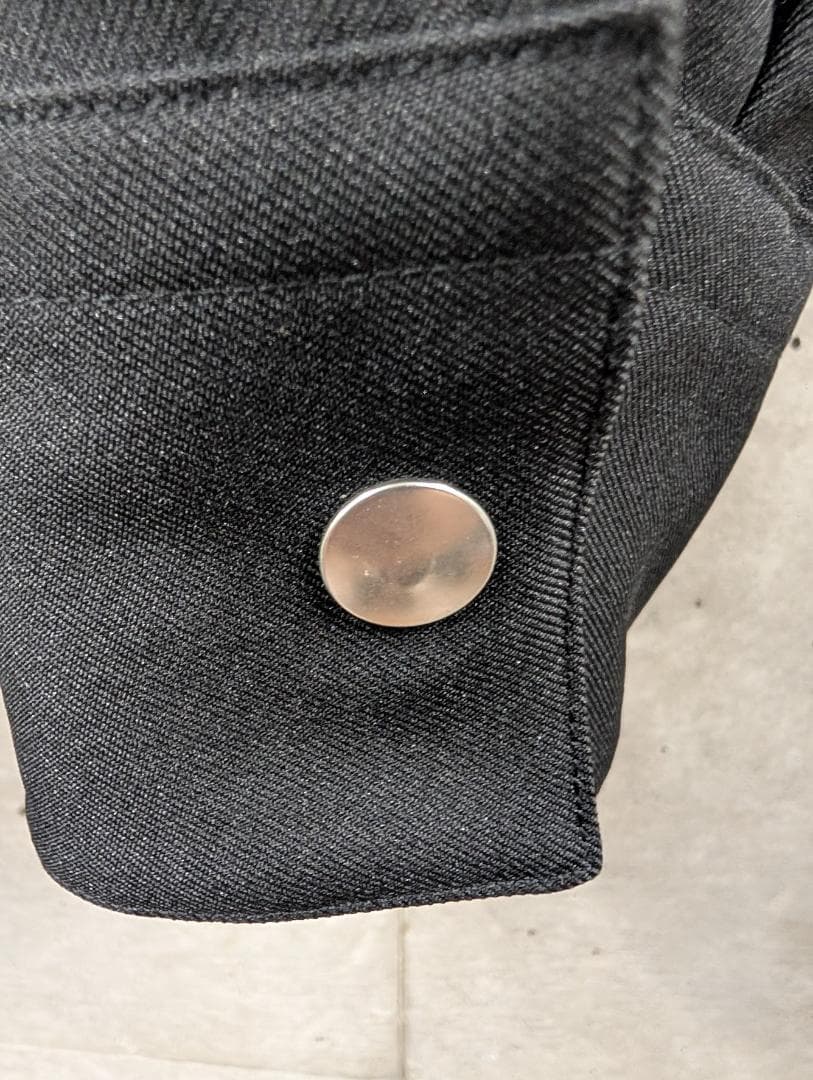 JIL SANDER ジルサンダー ジップアップ シャツジャケット ブラック