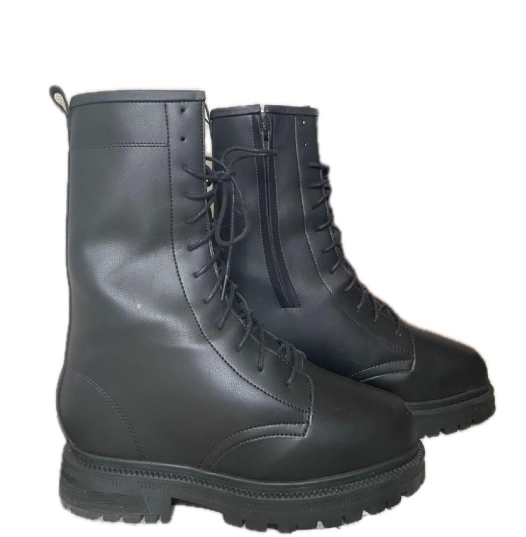 厚底シークレットブーツ　18cmアップ　コスプレなどに