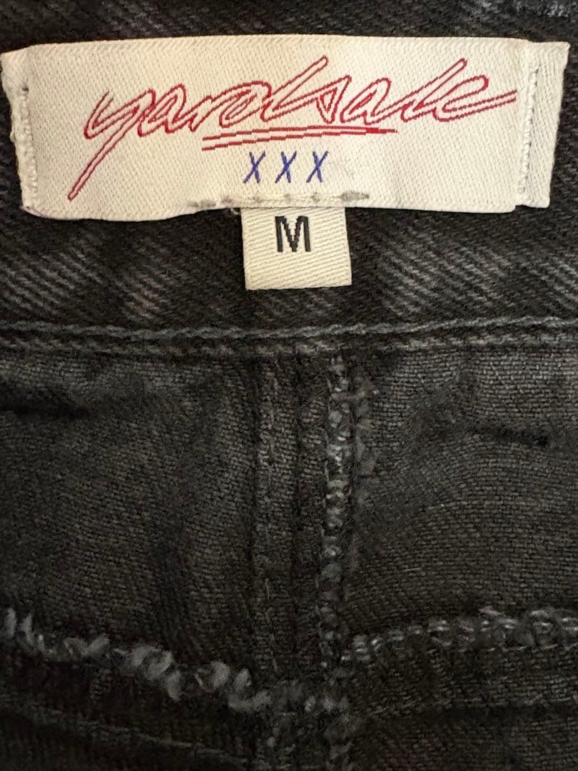 正規品yardsaleダーク バギージーンズ