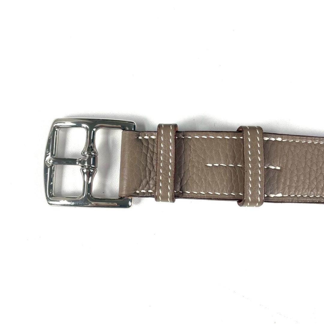 新品レベル HERMES エトリヴィエール32 エトゥープ トリヨンクレマンス