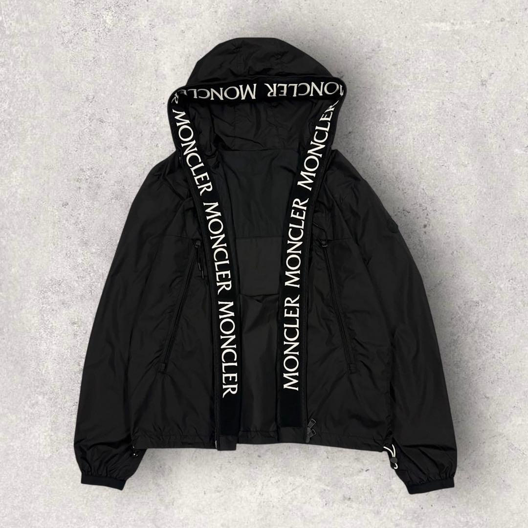 12041【美品・QR鑑定済み】モンクレール　MASSEREAU ジャケット　黒