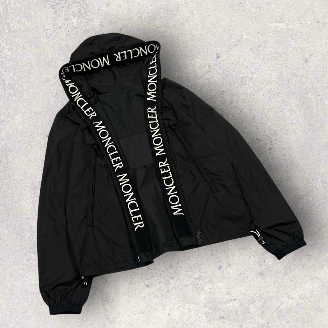 12041【美品・QR鑑定済み】モンクレール　MASSEREAU ジャケット　黒