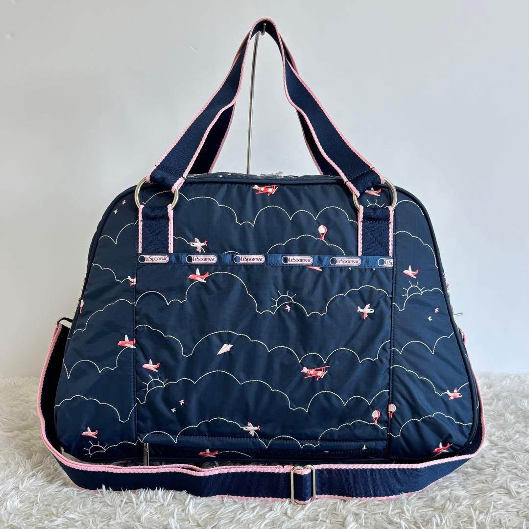 【極美品】 レスポートサック 空港限定 フライトタイム ボストンバッグ 2way