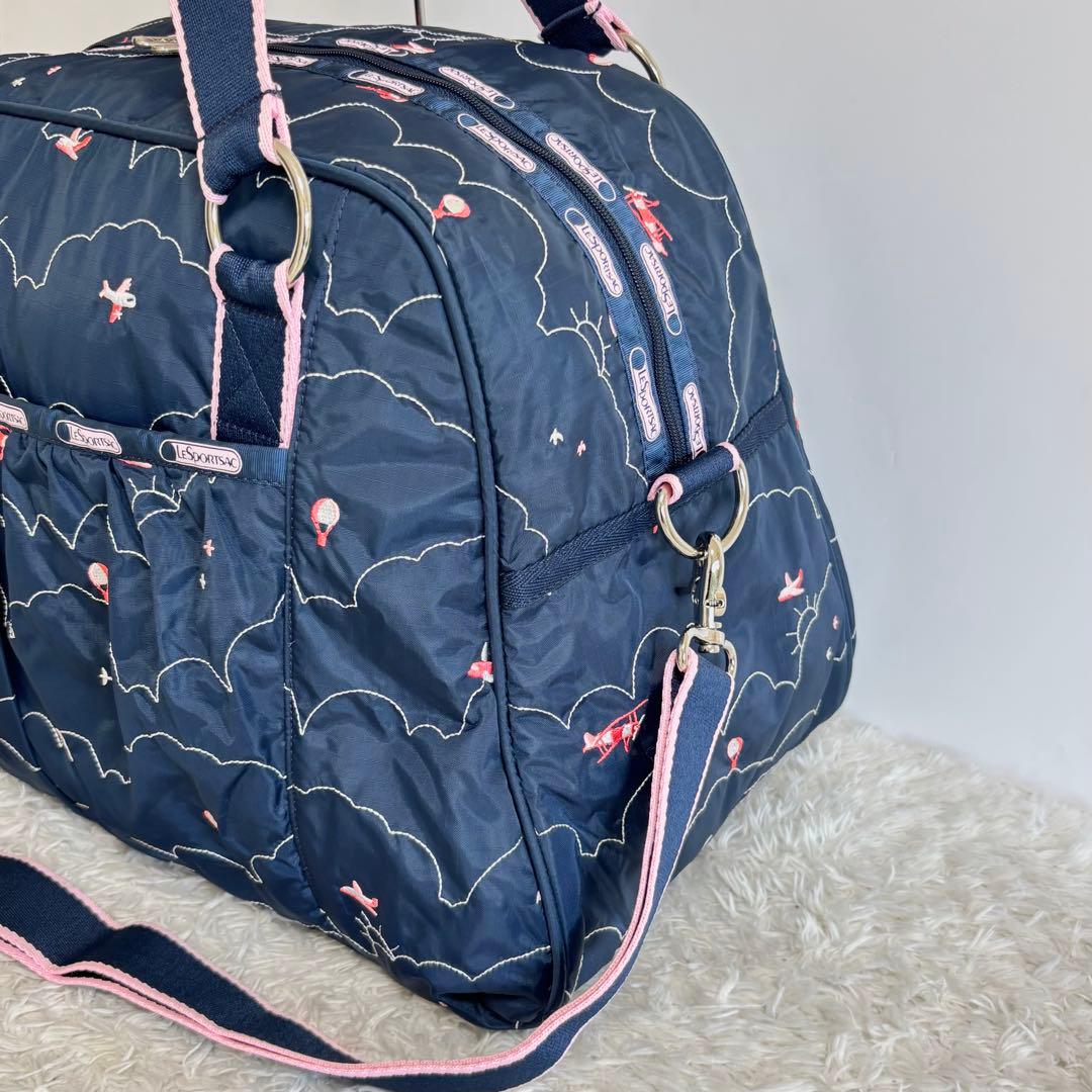 【極美品】 レスポートサック 空港限定 フライトタイム ボストンバッグ 2way